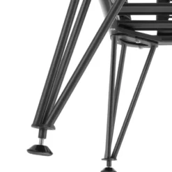 tectake Loungestoelen set van 4 - Sundo in touwdesign - Antraciet