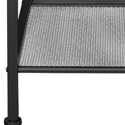 tectake Nachtkastje Harlow 40,5x40,5x52,5cm, Industrieel Hout Donker, Rustiek