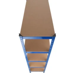 tectake Opslagrek 5 niveaus, Blauw
