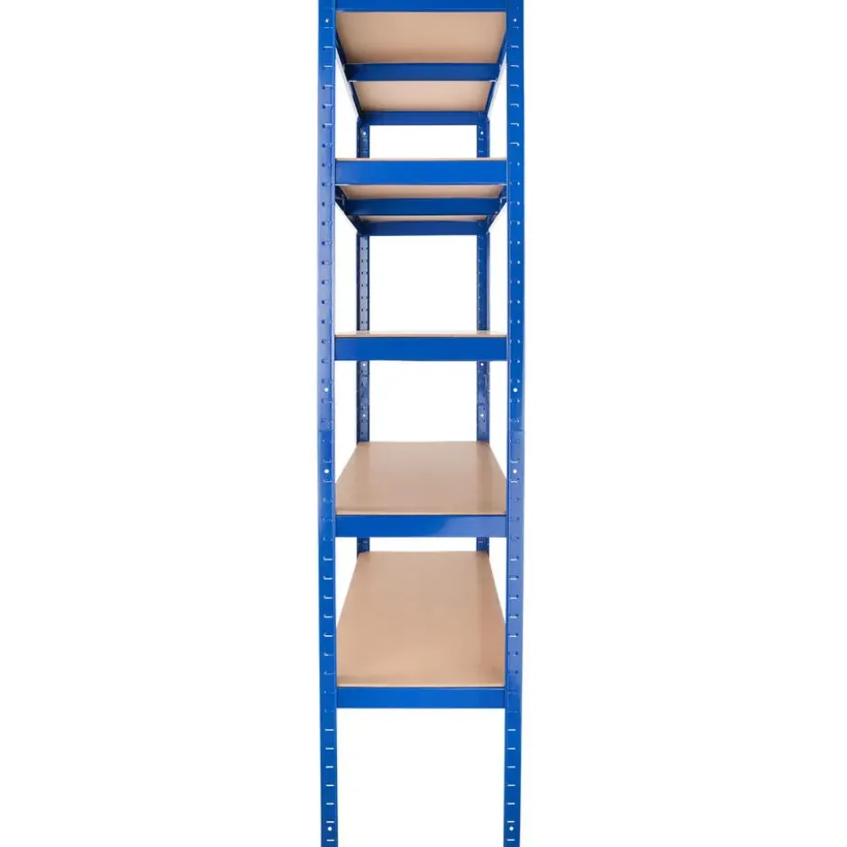 tectake Opslagrek 5 niveaus, Blauw