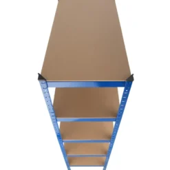 tectake Opslagrek 5 niveaus, Blauw