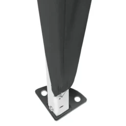 tectake - Partytent Linosa opvouwbaar 3x3m, Grijs