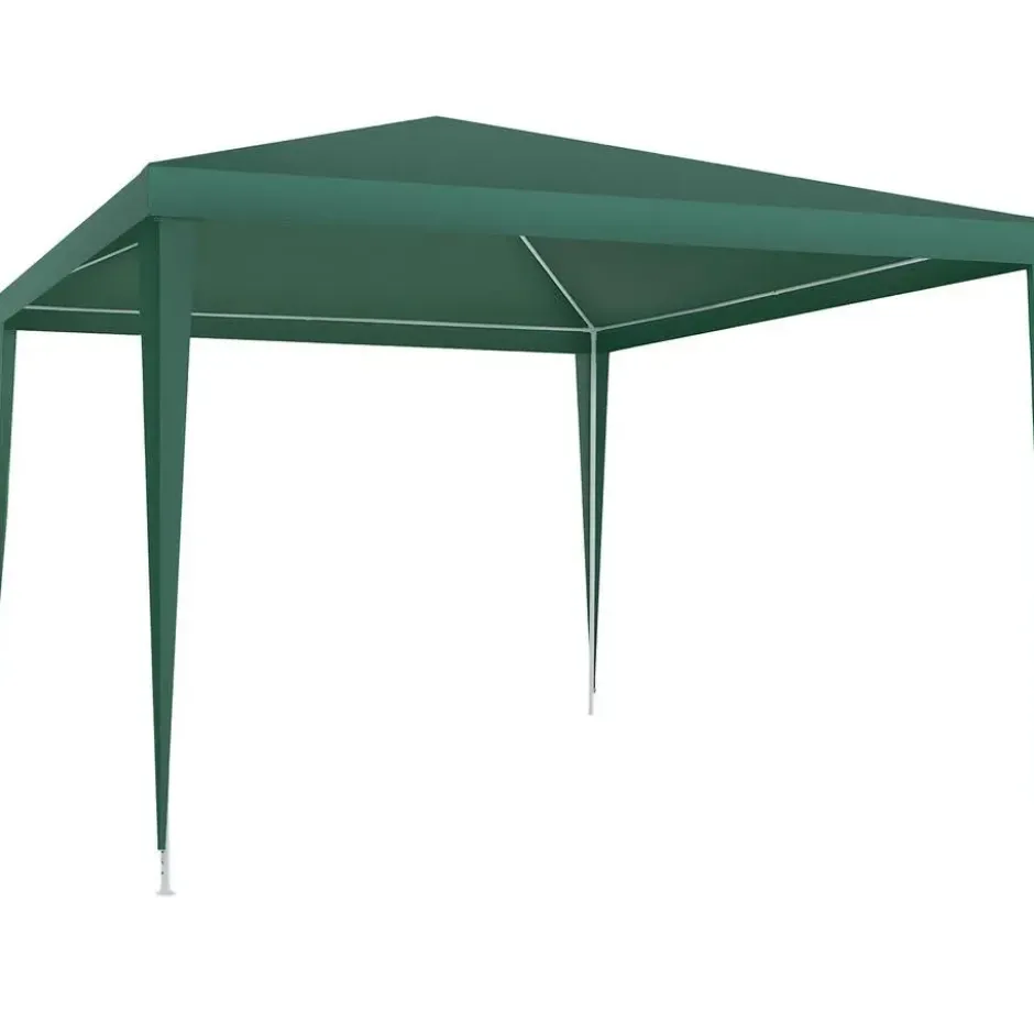 tectake Paviljoen Barinas met 3 zijdelen, waterdicht, 3x3m, Groen