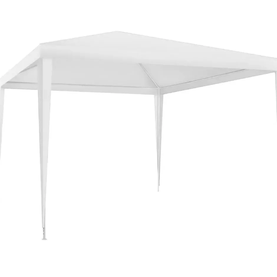 tectake Paviljoen Barinas met 3 zijdelen, waterdicht, 3x3m, Wit