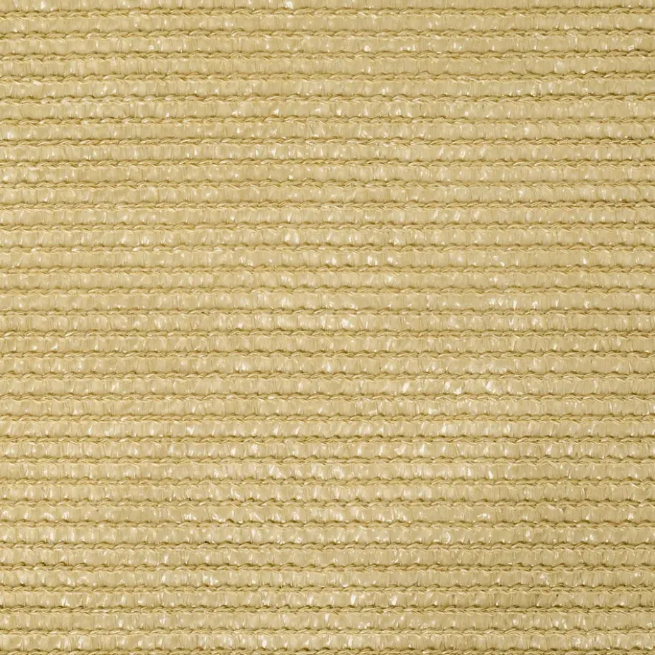 tectake Polyethyleen zonneluifel driehoekig beige, Beige