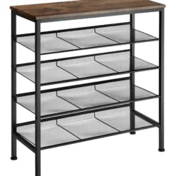 tectake Schoenenrek Bournemouth 75,5x30,5x85,5cm