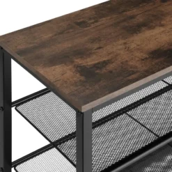 tectake Schoenenrek Bournemouth 75,5x30,5x85,5cm