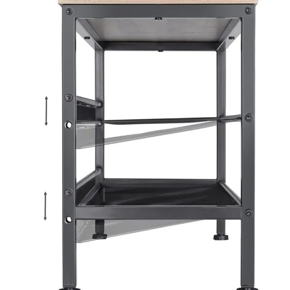 tectake Schoenenrek Derry 75,5x30,5x45,5cm