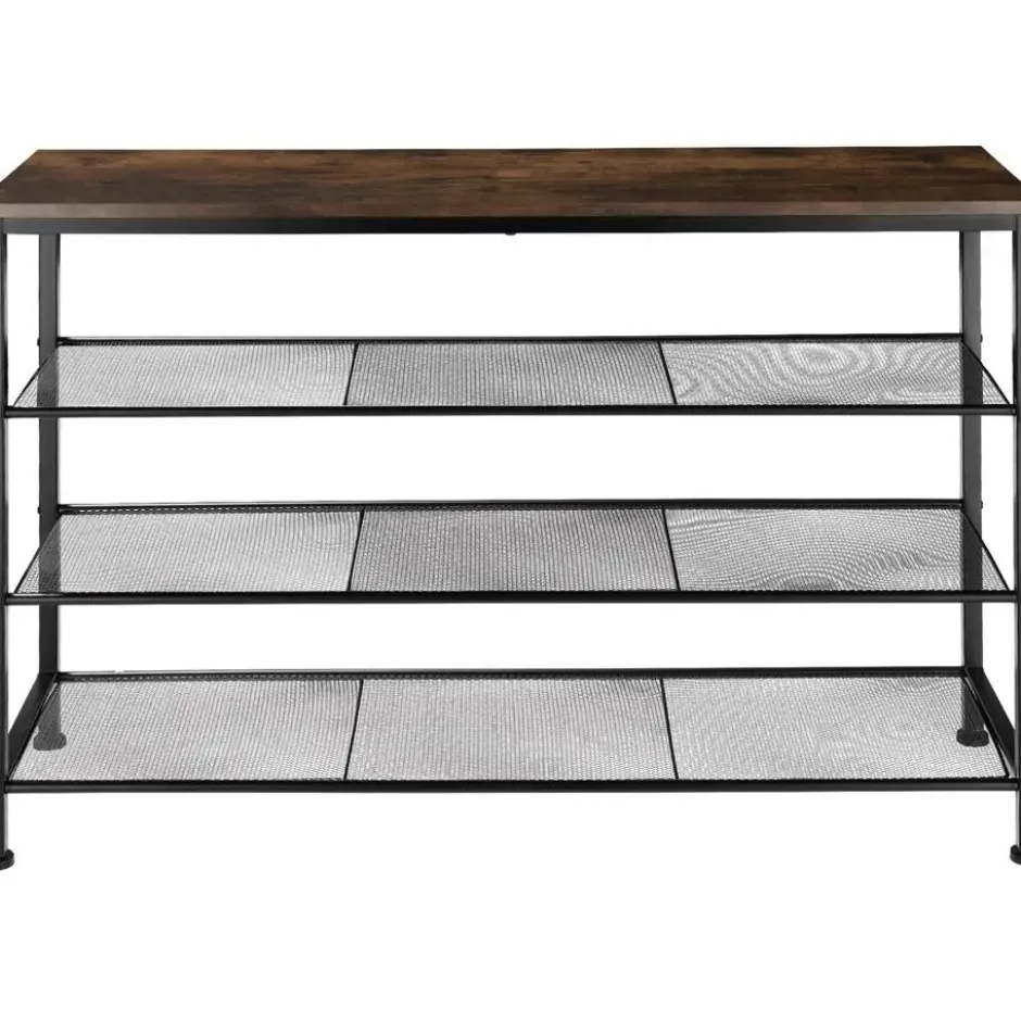 tectake Schoenenrek Portsmouth 100x30,5x72,5cm