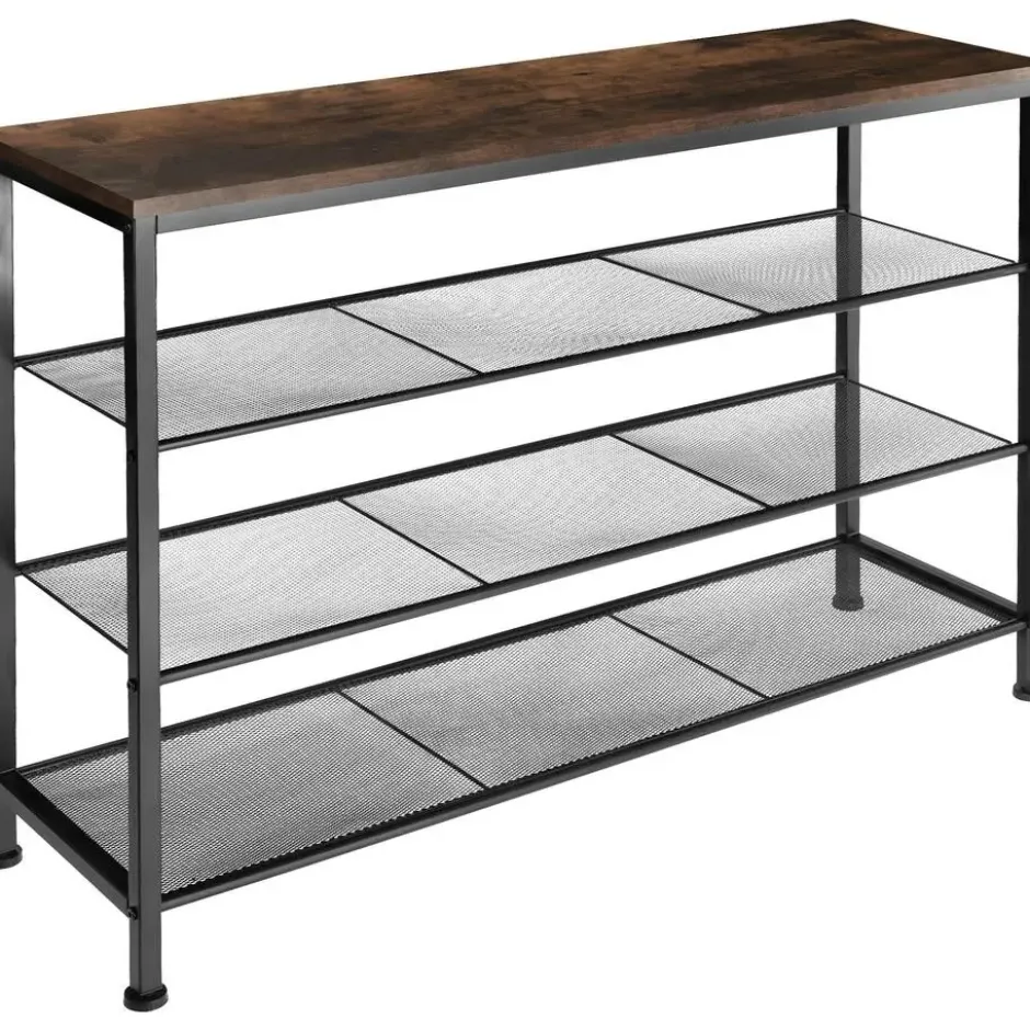 tectake Schoenenrek Portsmouth 100x30,5x72,5cm