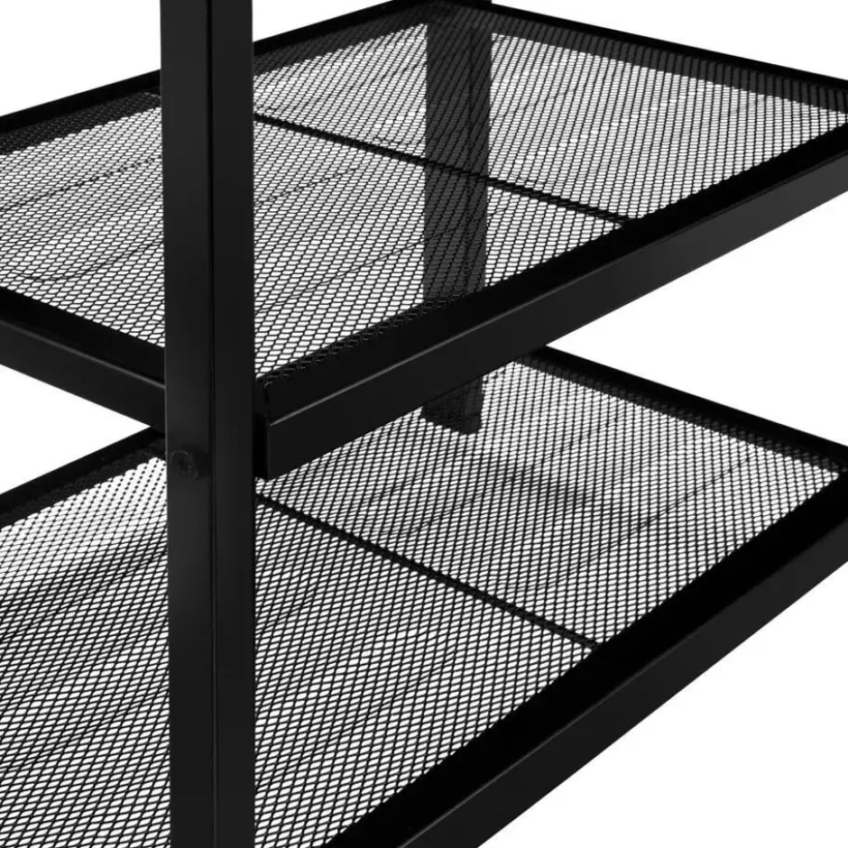 tectake Schoenenrek Taunton 80x30x45,5cm, Industrieel Licht Hout, Eiken Sonoma