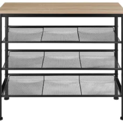 tectake Schoenenrek Wolverhampton 75,5x30,5x69,5cm