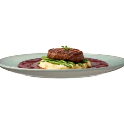 tectake Serviesset Mare van aardewerk, voor 6 personen, Mint
