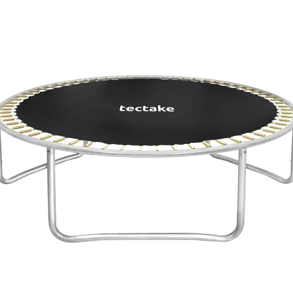 tectake Trampoline Garfunky met veiligheidsnet, Zwart/Blauw