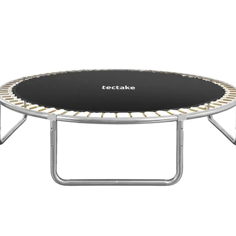 tectake Trampoline Garfunky met veiligheidsnet, Zwart/Blauw