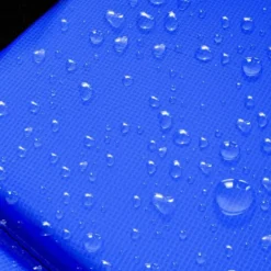 tectake Trampoline Garfunky met veiligheidsnet, Zwart/Blauw