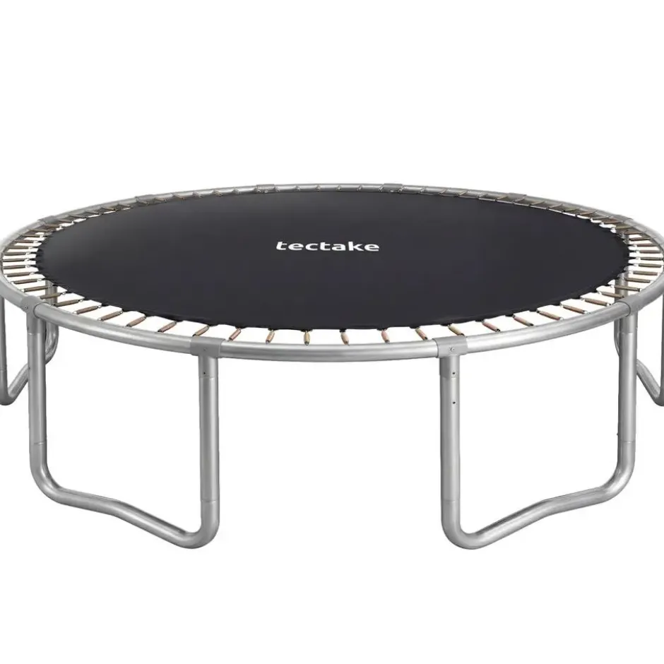 tectake Trampoline Jumpy met veiligheidsnet, Zwart/Blauw