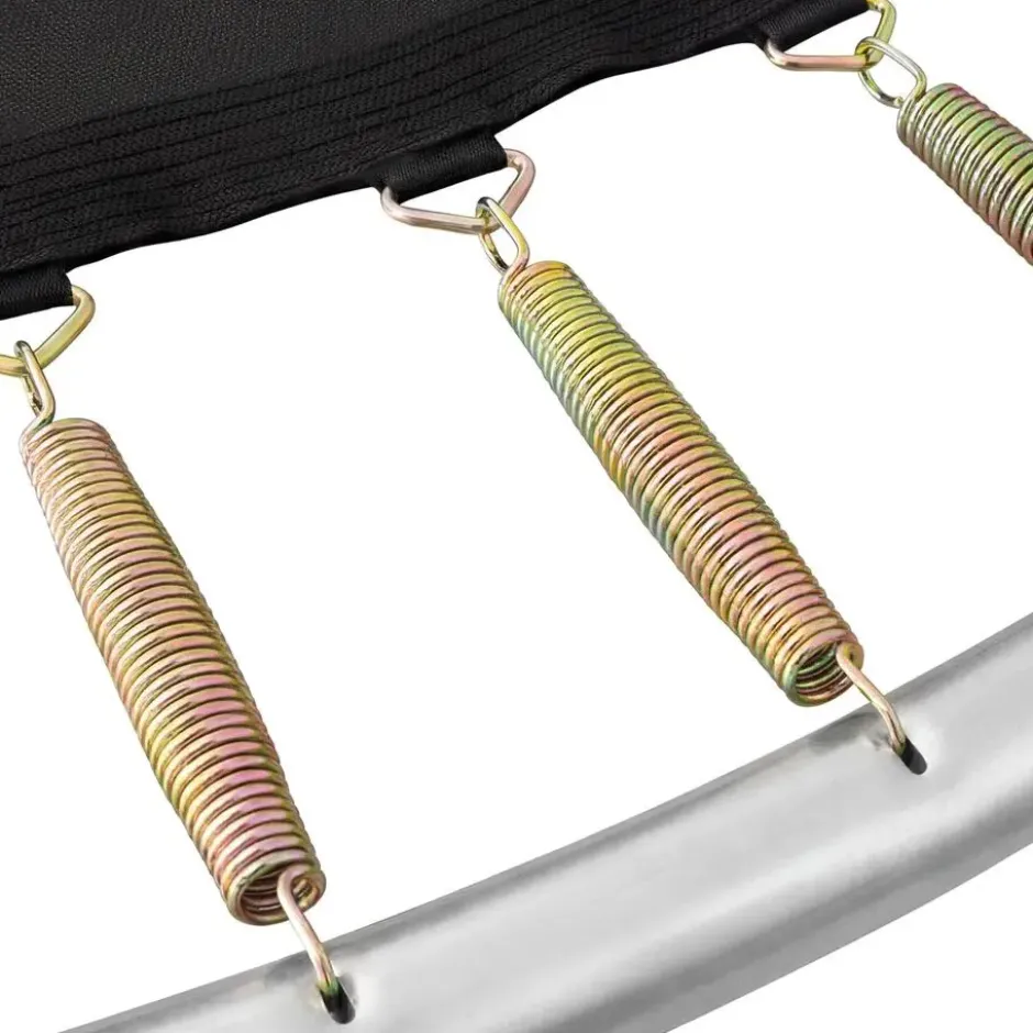 tectake Trampoline Jumpy met veiligheidsnet, Zwart/Blauw