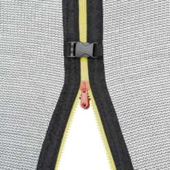tectake Trampoline, Robuust Sporttoestel, Veiligheidsnet, Zwart/blauw