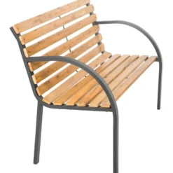 tectake - Tuinbank - 123x 64x 82 cm - Hout
