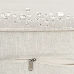 tectake - Tuin-loungebank Comosa, 2-zits, ultradikke kussens, Bruin / Beige