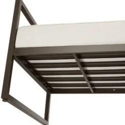 tectake Tuin-loungeset Comosa voor 6 personen, XXL kussens, Bruin / Beige