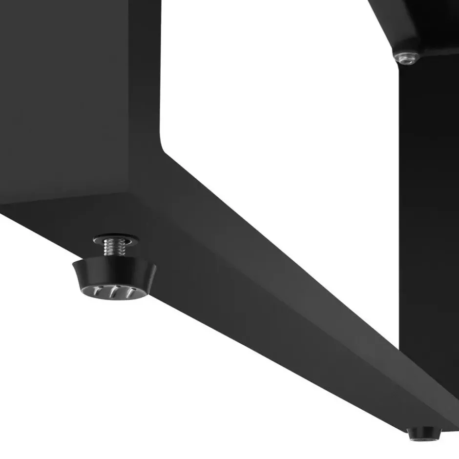 tectake Tuinset Eliar, 4-delig, met aluminium frame, Zwart