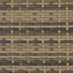 tectake - tuinset Malaga - wicker - natuurkleur
