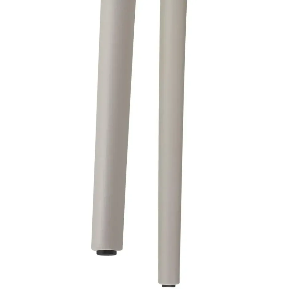tectake Tuinstoelen Alcudia, weerbestendig, stapelbaar, Taupe