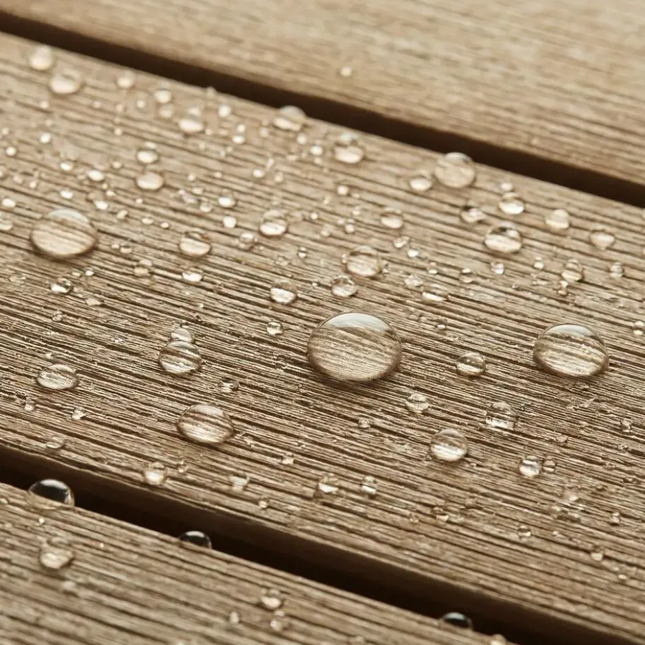 tectake Tuintafel Uitschuifbaar Weerbestendig Schwarz-Braun 130x75 cm