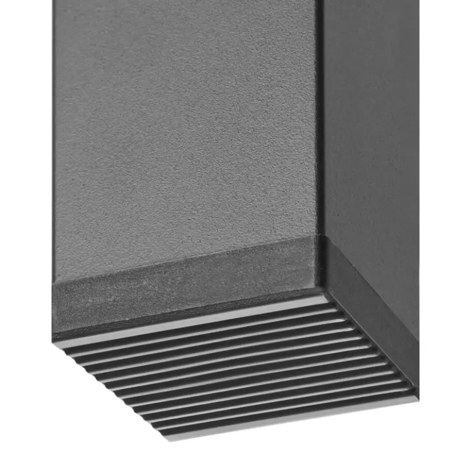 tectake Tuintafel Zwart Uitschuifbaar Aluminium voor 4-6 pers Weerbestendig