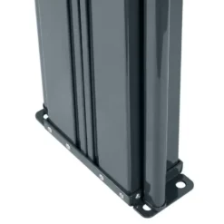tectake Uitschuifbaar dubbel windscherm met oprolmechanisme, Beige