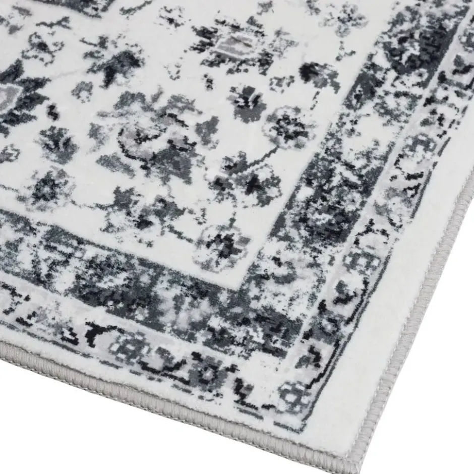 tectake® Vintage design vloerkleed Aliya, laagpolig 200 x 274 cm