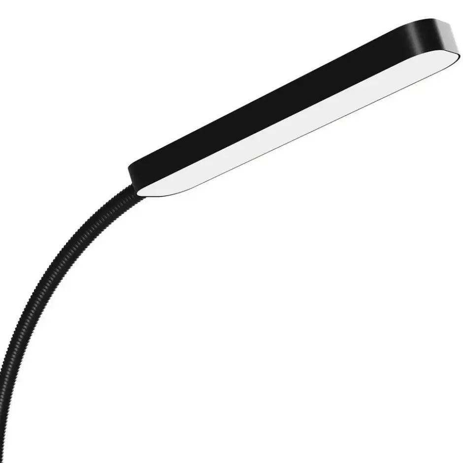 tectake Vloerlamp Prisma LED, 5 lichtmodi, 12 W, dimbaar, Zwart