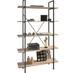 tectake Wandkast Glasgow 106 x 34,5 x 179,5cm
