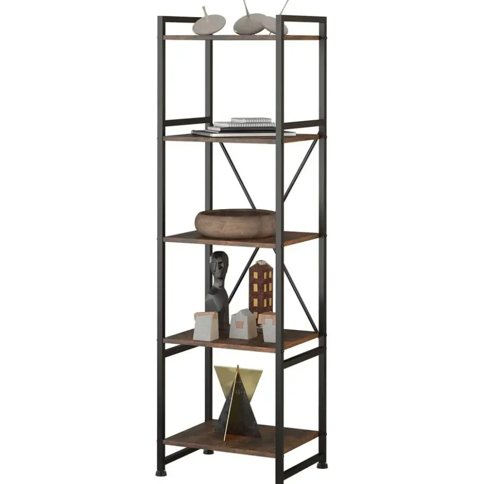tectake Wandkast Manchester 47,5 x 34,5 x 151,5cm