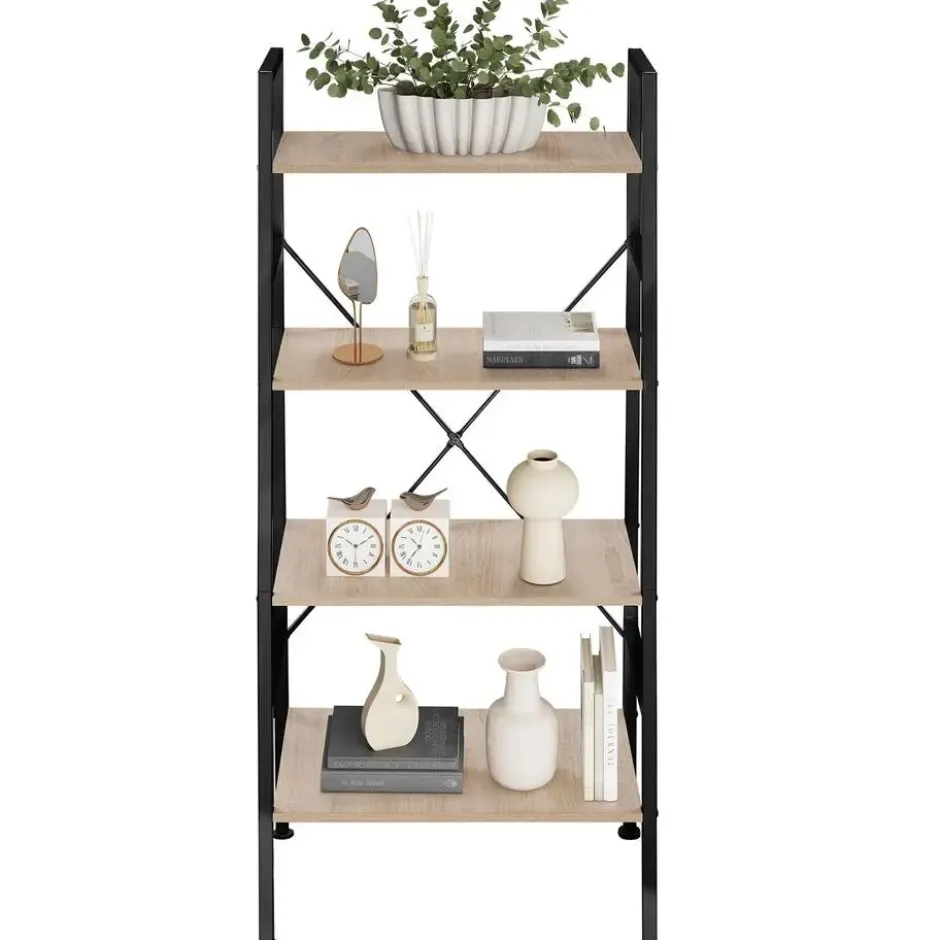 tectake Wandkast Newcastle 57,5 x 35,5 x 139cm
