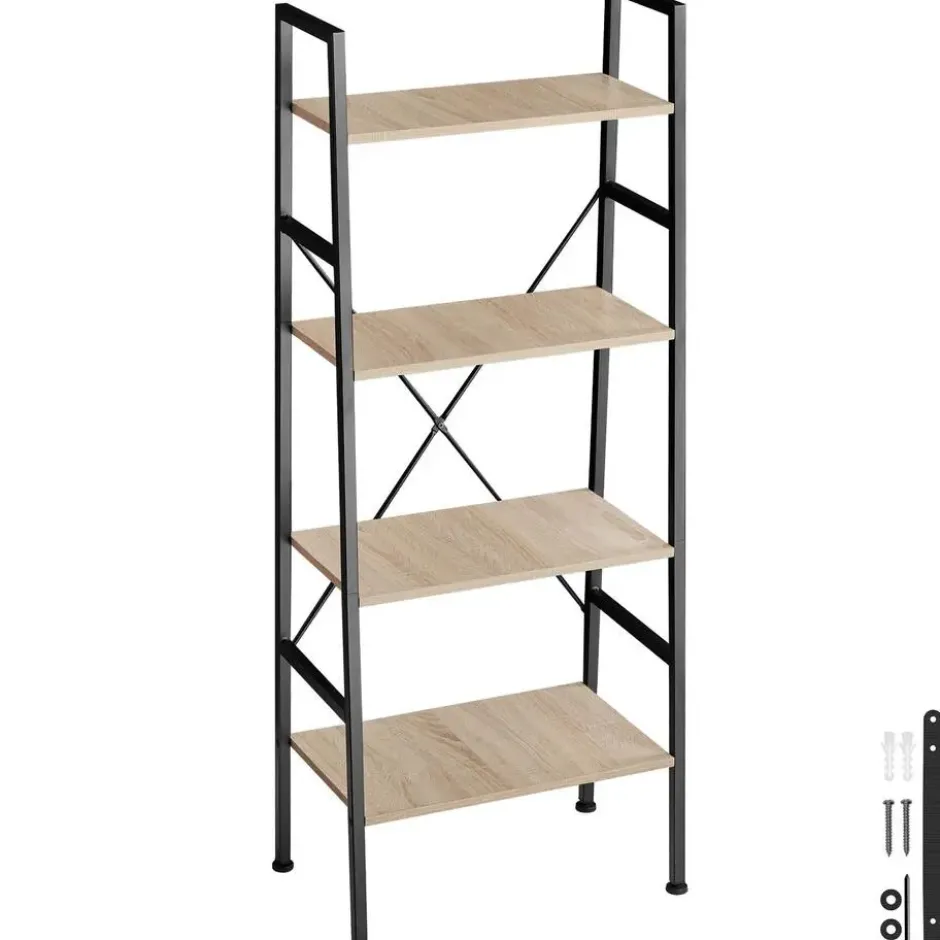 tectake Wandkast Newcastle 57,5 x 35,5 x 139cm