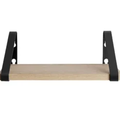 tectake 3 wandplanken Cowell, Industrieel Licht Hout, Eiken Sonoma