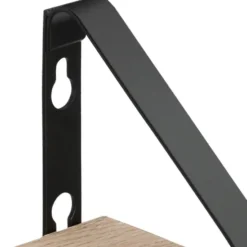 tectake 3 wandplanken Cowell, Industrieel Licht Hout, Eiken Sonoma