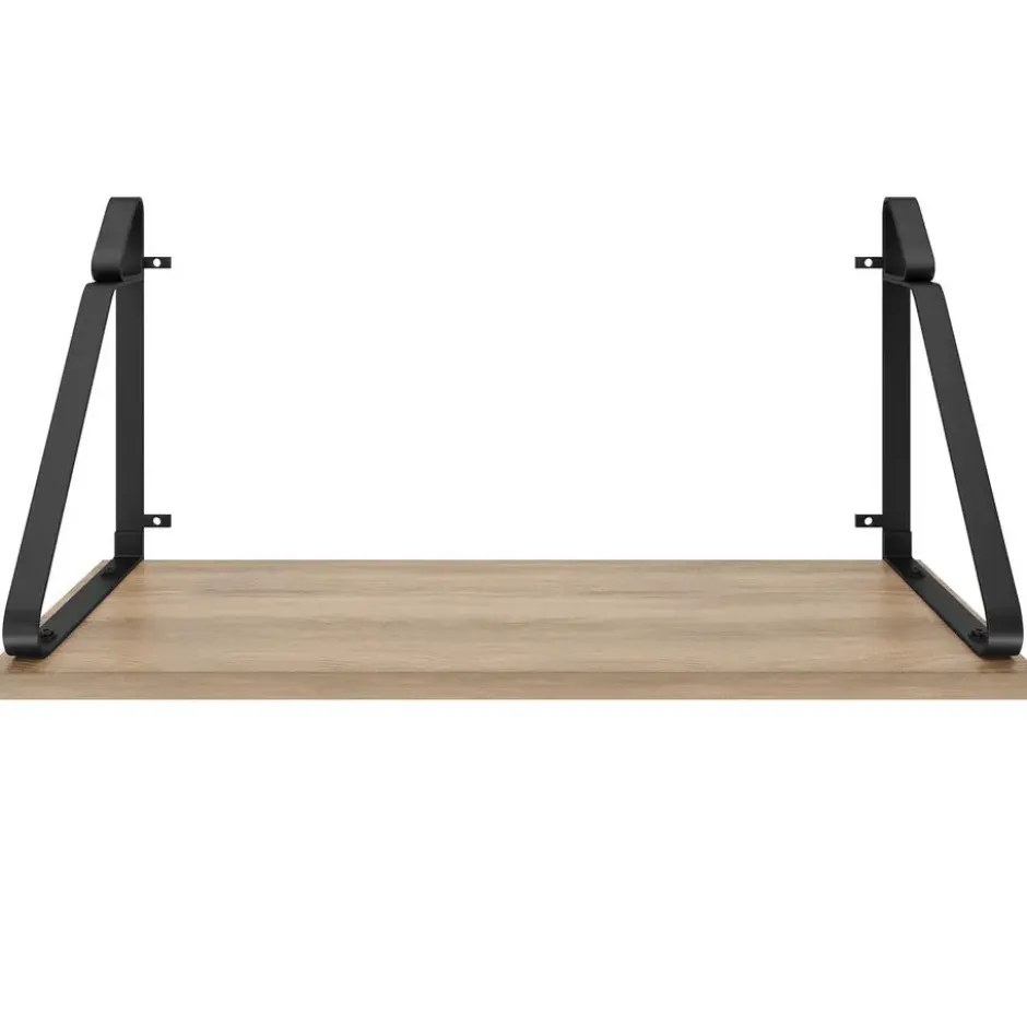 tectake 2 wandplanken Irvine, Industrieel Licht Hout, Eiken Sonoma