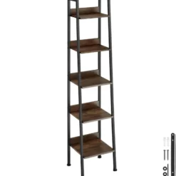 tectake Wandrek, Industrieel Hout Donker, Rustiek