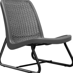 tectake Wicker bistroset Modica voor 2 personen - Grijs