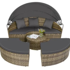 tectake Wicker zonne-eiland Santorini, Natuur