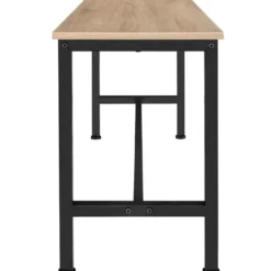 tectake 2 Zitbanken Fairfield, Industrieel Licht Hout, Eiken Sonoma