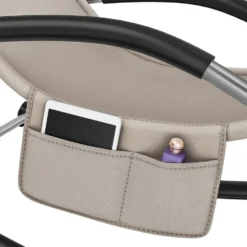 tectake Zonnebed Taya, ergonomisch, schommelfunctie, Beige