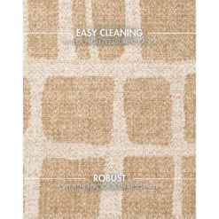 Ted Baker Buitenkleed Haringey Jute Beige - 200x300 CM