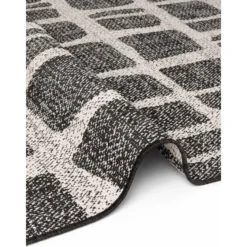 Ted Baker Buitenkleed Haringey Zwart Wit - 200x300 CM