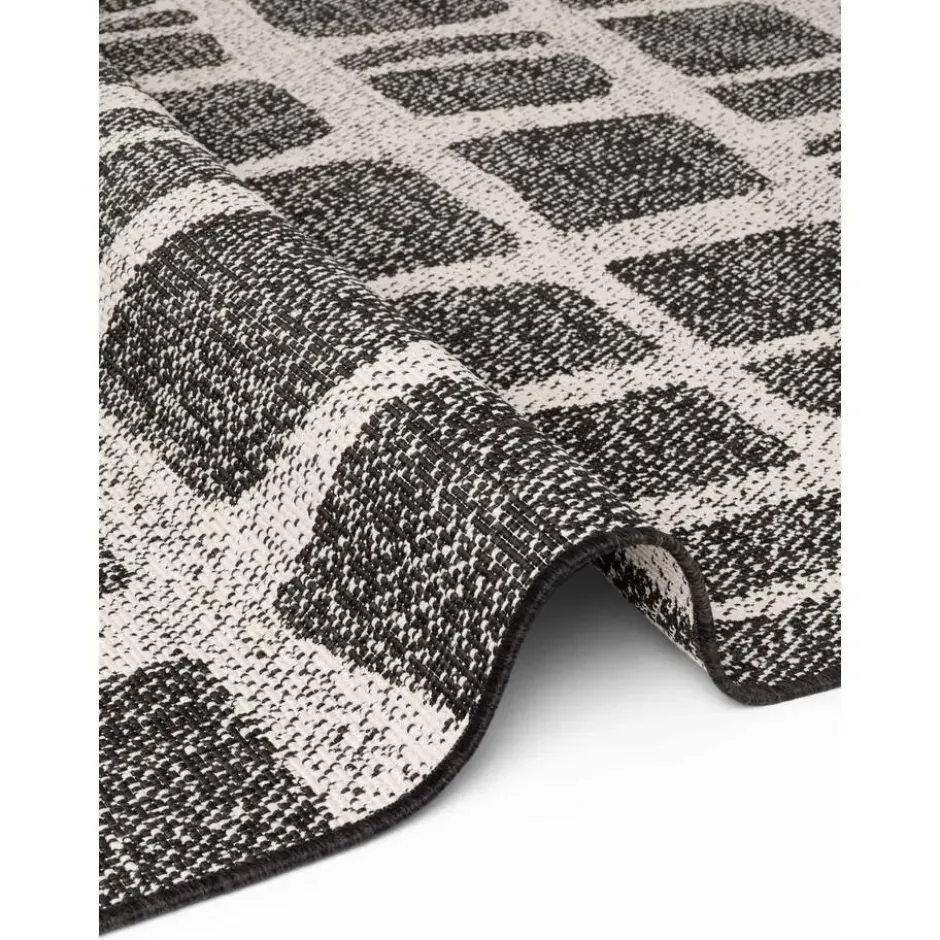 Ted Baker Buitenkleed Haringey Zwart Wit - 200x300 CM