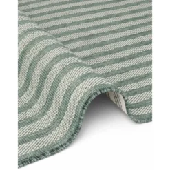 Ted Baker Buitenkleed Haringey Groen Wit - 120x170 CM